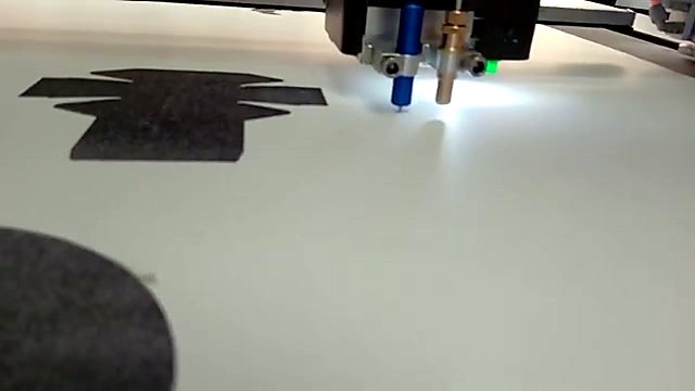 Head following box-template vector on white board (SKU ask)