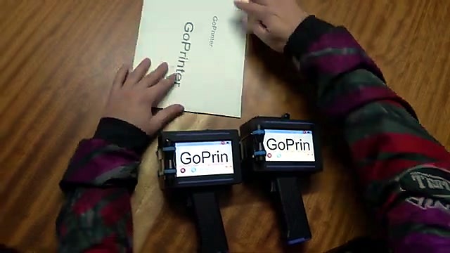 Dual LCD GoPrin screens + GoPrinter manual (SKU ask)