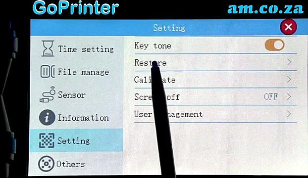 GoPrinter in use densify (SKU ask)