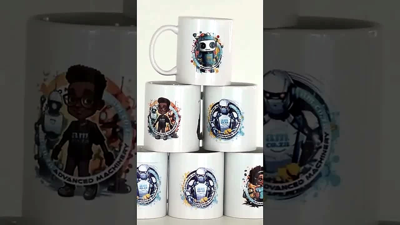 YouTube thumb — Automatic Mug Press all sizes (SKU ask)