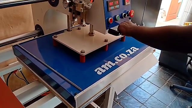 Platen brand + temp/timer + pneumatic gauge (SKU ask)