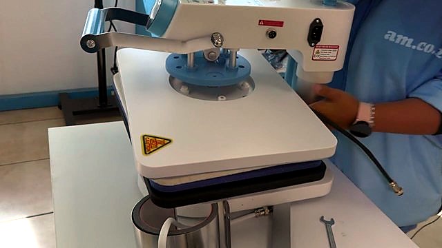 Flat platen HOT CAUTION + am.co.za arm (SKU ask)