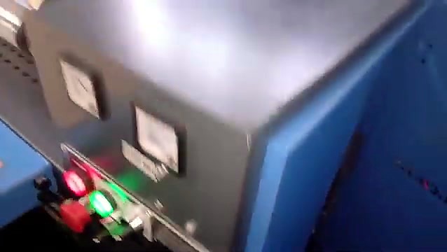 Roller heat press feed / take-up side