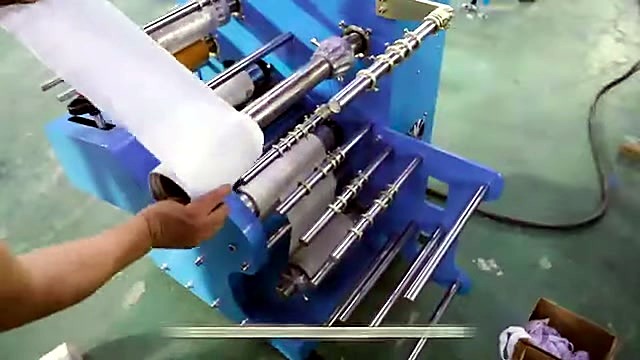 Blue roller chassis loading white roll (SKU ask)