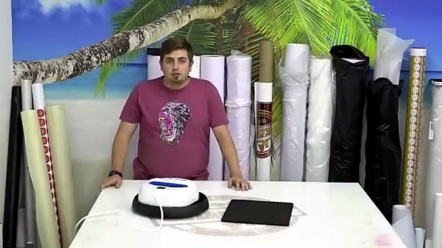 CLEAR circular portable press + AM.CO.ZA HTV rolls (SKU ask)