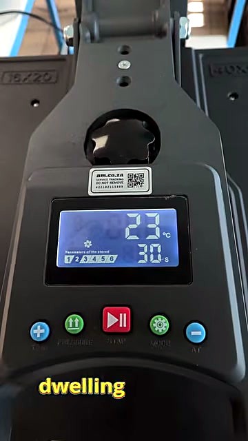Heat-press digital controller LCD + coloured buttons (SKU ask)
