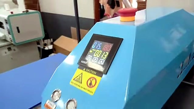 Heat press control panel + digital display + e-stop (SKU ask)