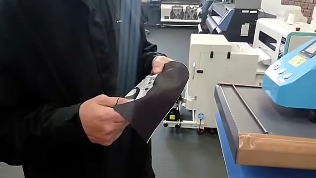 Finished transfer held up after peel (SKU ask)