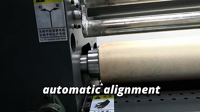 Padded blanket roller + auto-alignment callout (SKU ask)