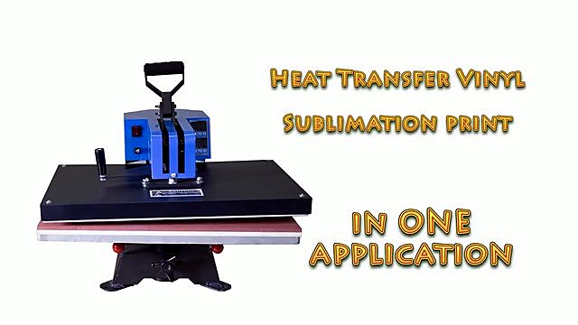 Heatware 400×600 flat press product view (swing-away title — SKU ask)