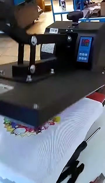 Platen closed pressing garment (SKU ask)