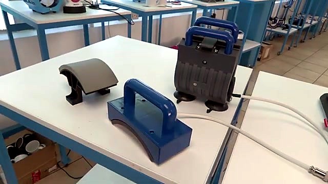 CLEAR Heatware modular white/blue base + mug/cap modules (SKU ask)