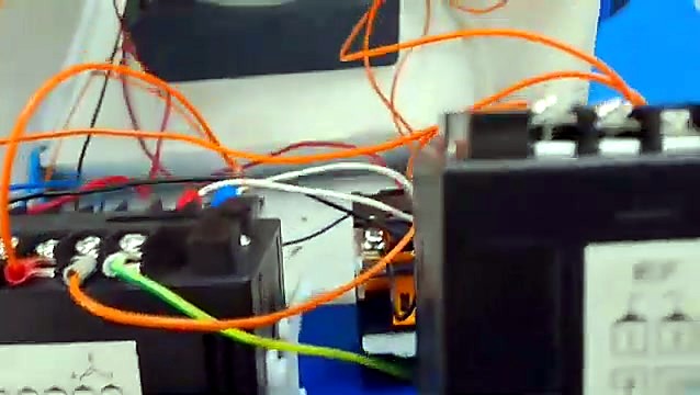 Side pinout sticker 220V/SSR/K pointed (SKU ask)