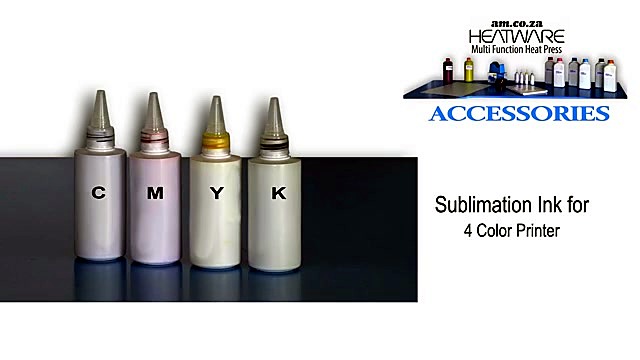 CLEAR CMYK sublimation ink bottles densify (SKU ask)