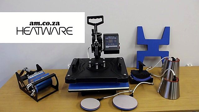 HEATWARE full combo + mug/plate/cap attachments overview (SKU ask)