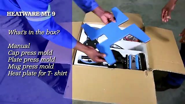 HEATWARE MT 9 what's-in-box unbox + blue brace (SKU ask)