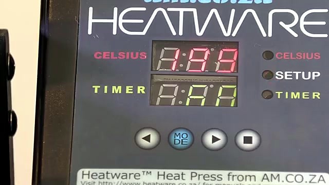 CLEAR HEATWARE Celsius/Timer panel AM.CO.ZA (SKU ask)