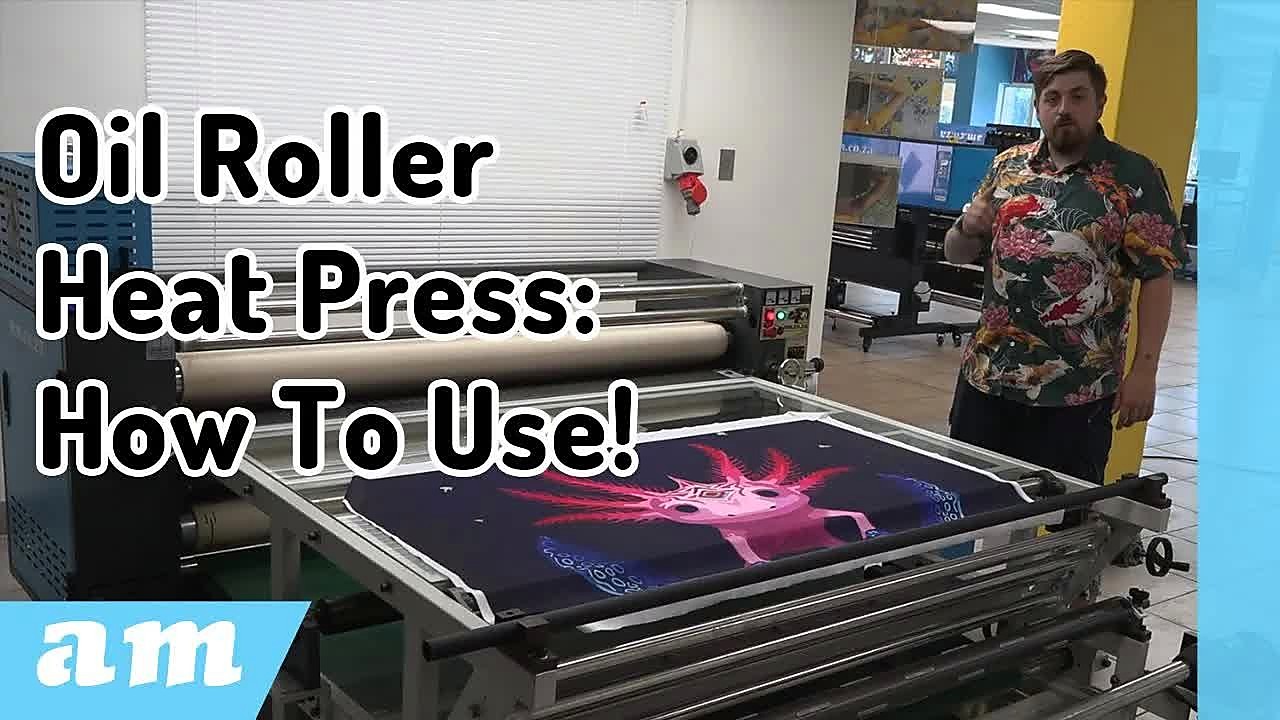 YouTube thumb — 12kW 1700mm oil heat press (SKU ask)