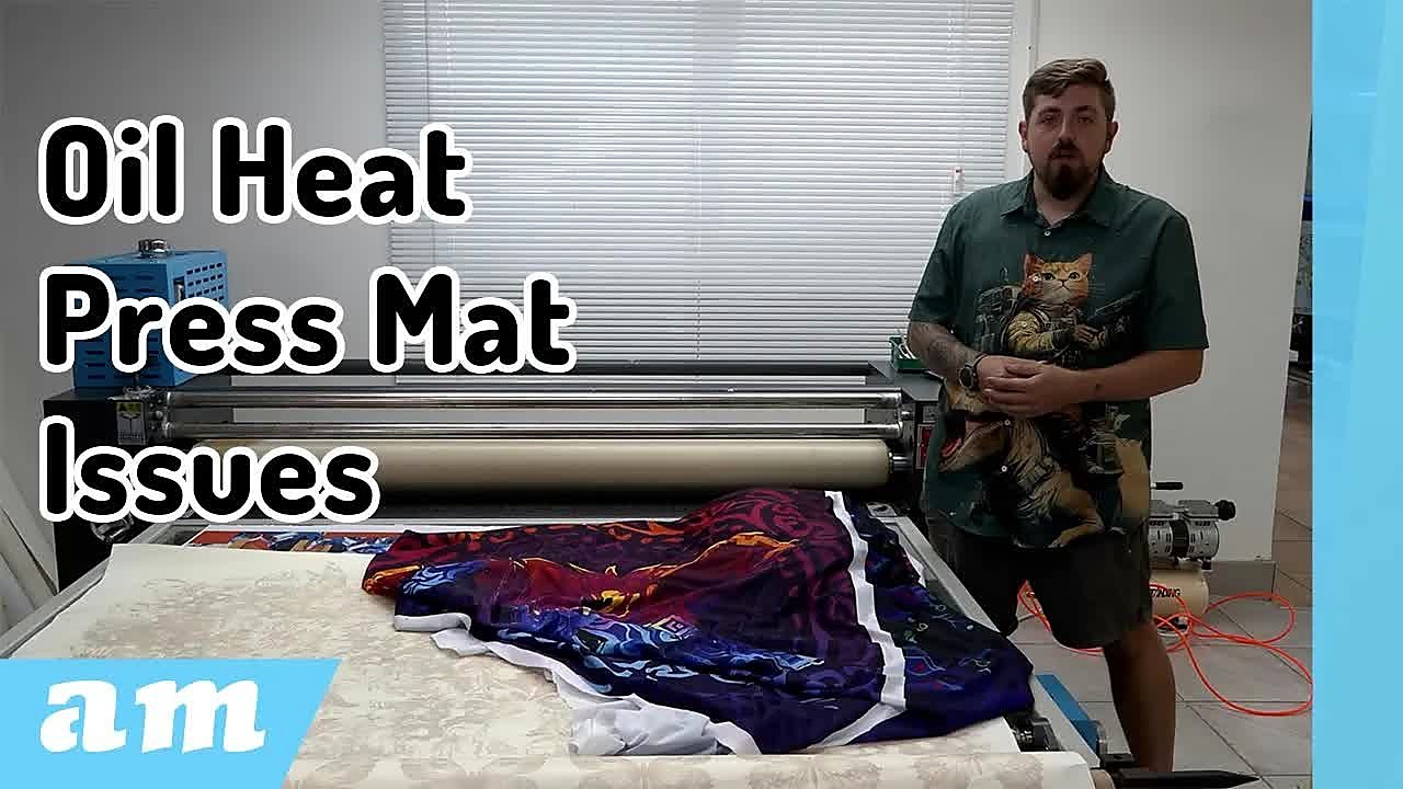 Oil Heat Press Mat Issues title thumb (SKU ask)