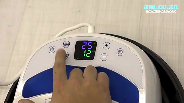 CLEAR handheld TEMP/TIMER LED control panel (SKU ask)
