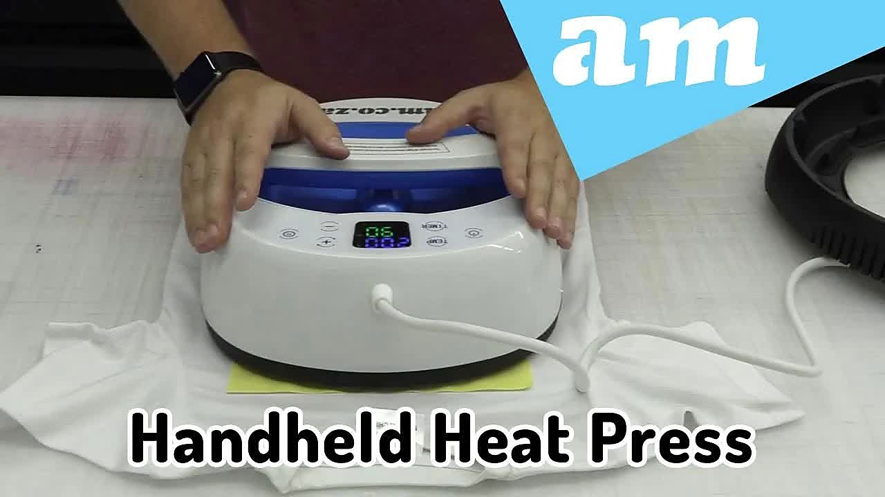 Portable handheld heat press thumb (SKU ask)