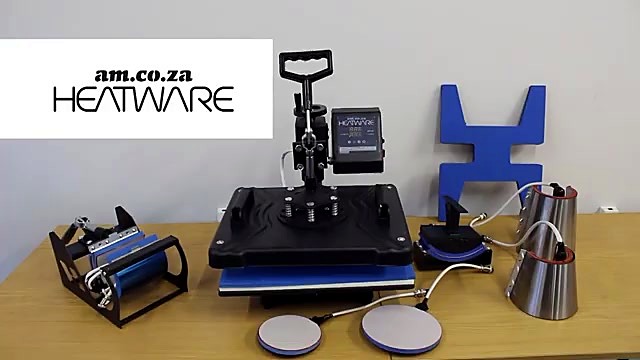CLEAR am.co.za HEATWARE multi-function kit with attachments (SKU ask)