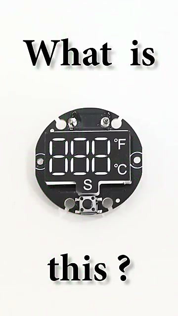 Circular F/C/S digital display board PCB alone (SKU ask)