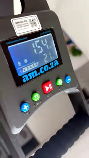 H-PRESS/4050-class LCD ~154°C / 21s with am.co.za footer (SKU ask)