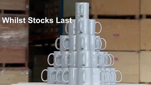 White sublimation mug stack (Whilst Stocks Last) (SKU ask)