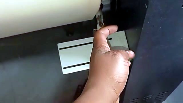 Limit switch plate beside roller