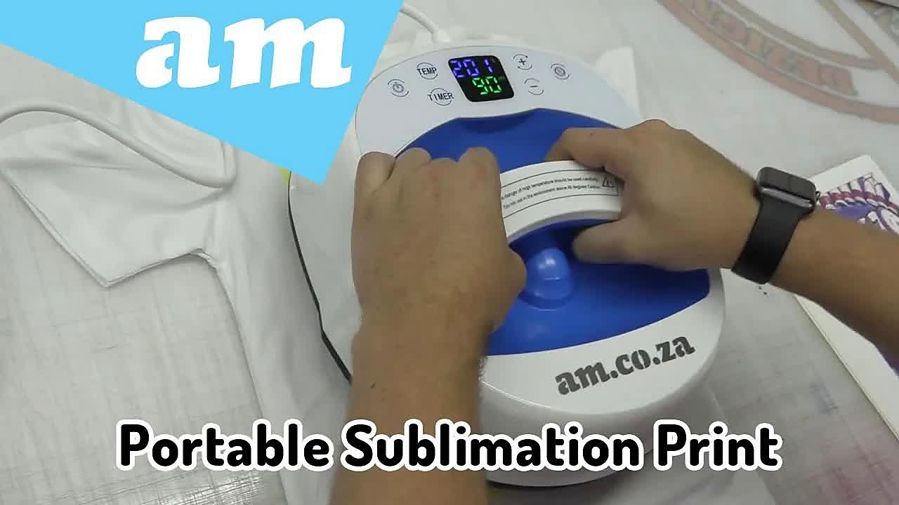Portable heat-press tee thumb (SKU ask)