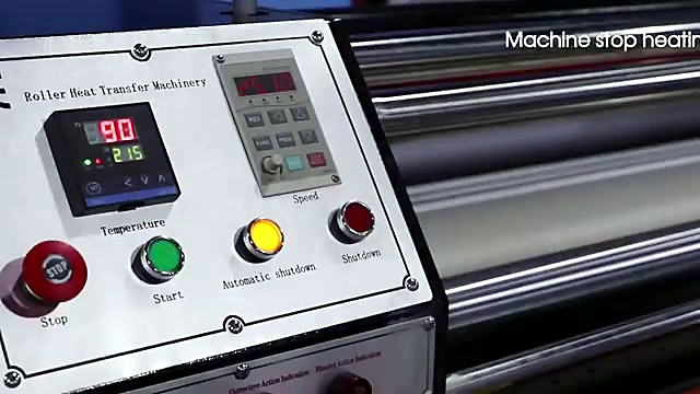 Roller Heat Transfer Machinery temp+speed panel (SKU ask)