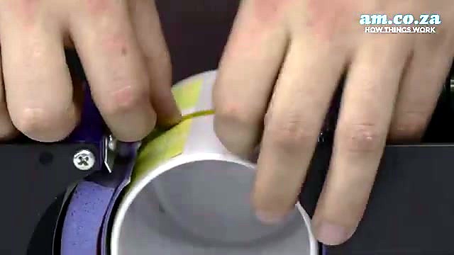 Apply tape on mug densify (SKU ask)