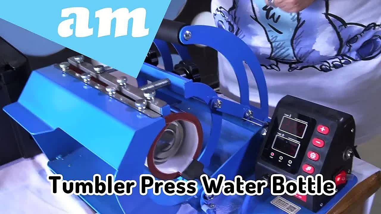 YouTube thumb — tumbler press Pixie Sparkles (SKU ask)