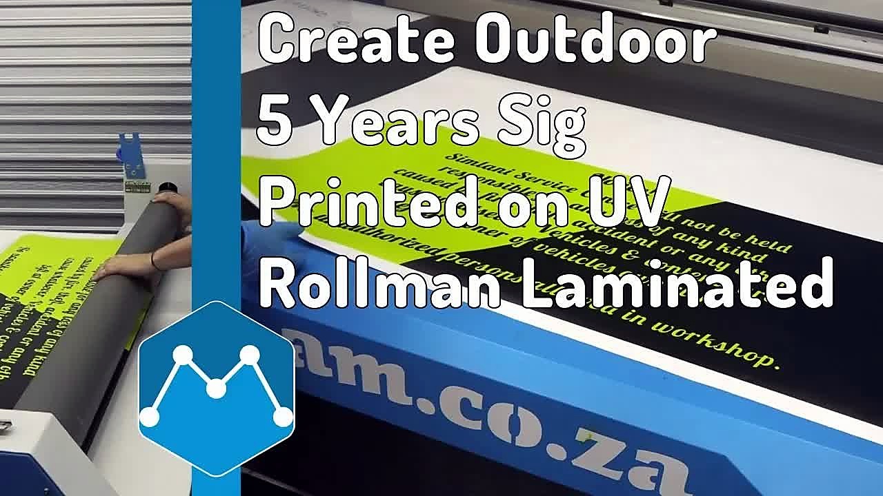 YouTube thumb — FastCOLOUR UV + Rollman sign (SKU ask)