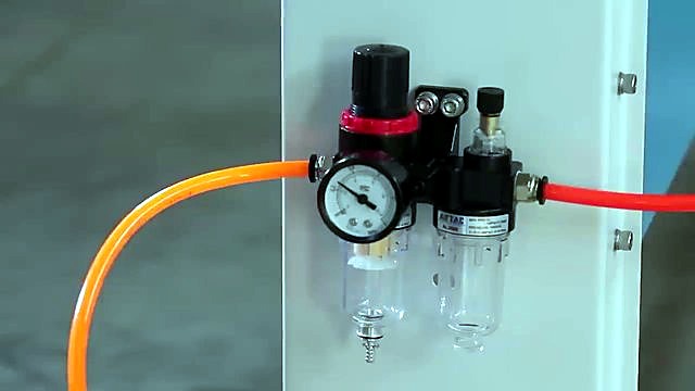 Pneumatic regulator bowls + orange tubing (SKU ask)