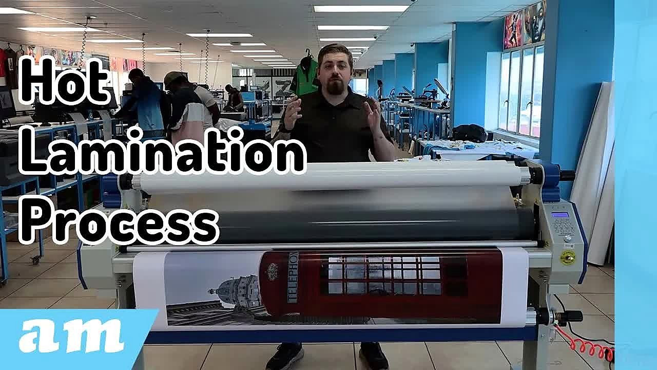 YouTube thumb — Rollman hot lamination process (SKU ask)