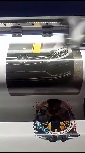 Mercedes AMG hood stripes mid-print (SKU ask)
