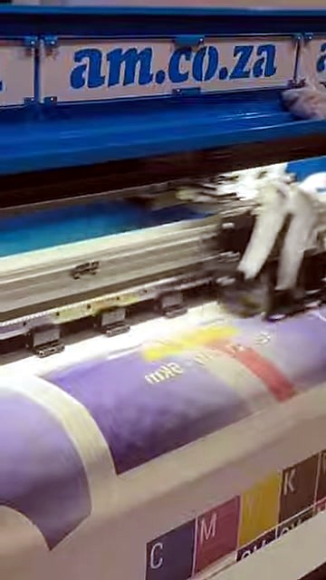 F-1800/D am.co.za rail + CMYK carriage print (SKU ask)