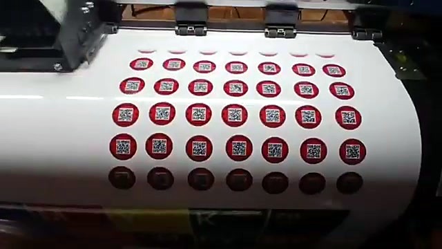 am.co.za colour test strip printing on the F1-1800