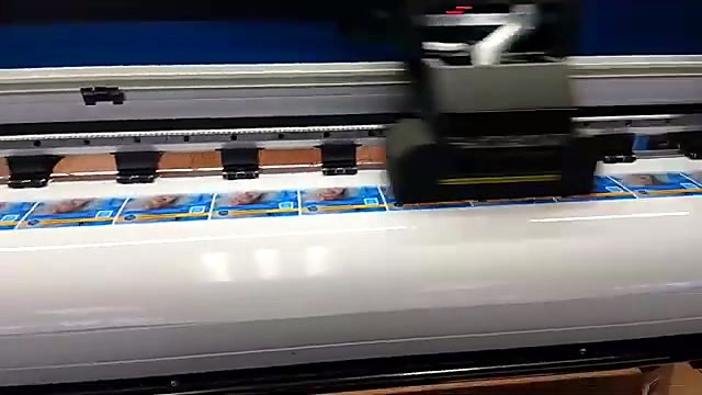 Carriage printing am.co.za poster grid on white media (SKU ask)