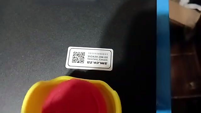 am.co.za SERVICE TRACKING sticker (SKU ask)