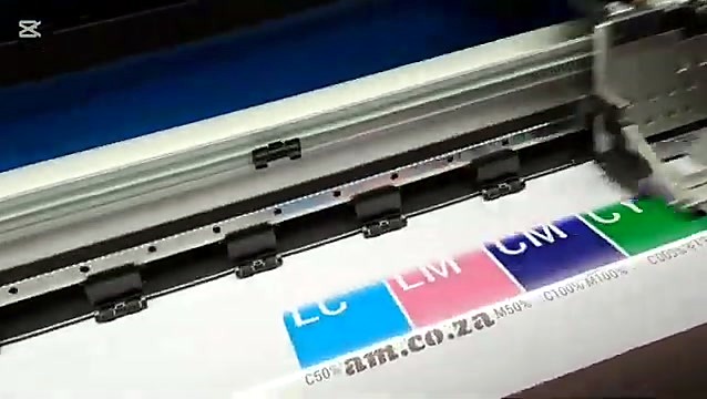 CMYK/LC/LM colour blocks mid-print (SKU ask)