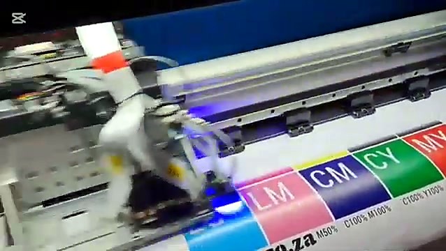 UV LED cure over colour ladder (SKU ask)