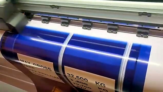 Container cube/gross labels close (SKU ask)
