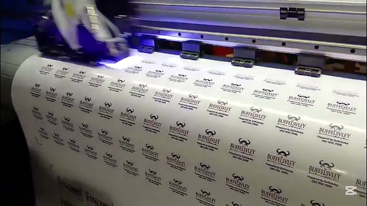 YouTube thumb — F1-1801D/UV varnish labels (SKU ask)