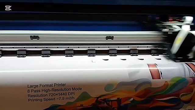Printed 8 Pass 720x1440 DPI speed specs (SKU ask)