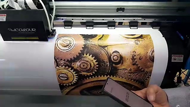 FastCOLOUR carriage and printed artwork