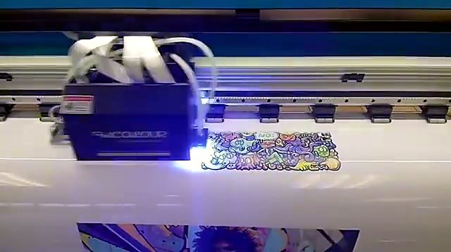 FastCOLOUR-branded carriage printing graphics
