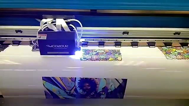 Printed graphics on vinyl